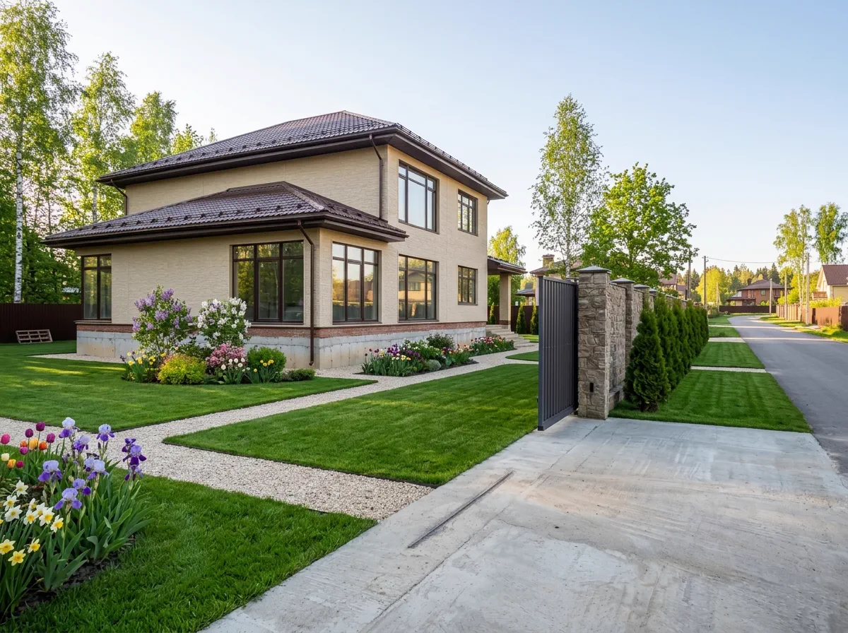 Готовый участок после комплекса инженерных работ